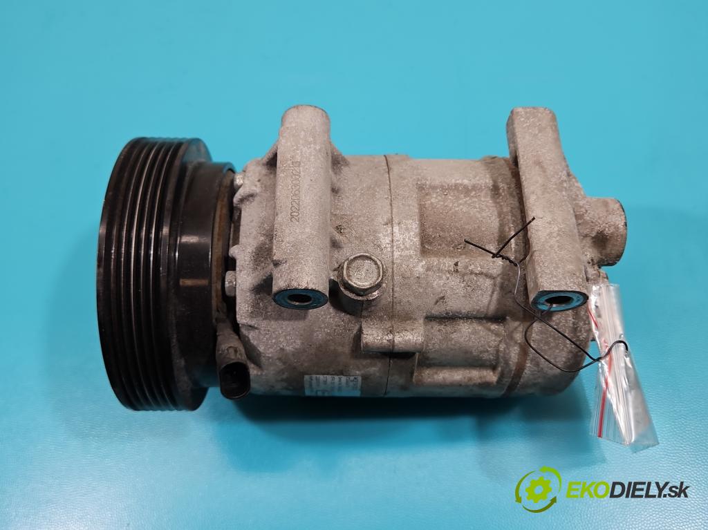 Renault Scenic II 2003-2009 1.6 16v 113 HP manual 83 kW 1598 cm3 5- Kompresor: klimatizácie 8FK351135-861 (Kompresory klimatizácie)