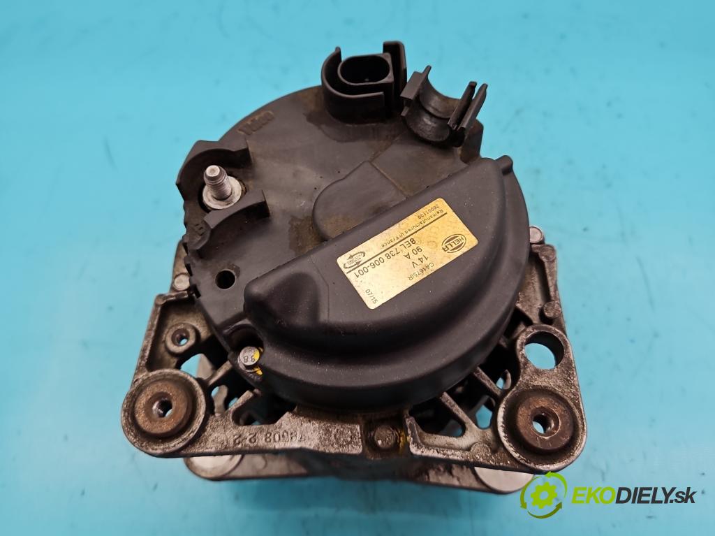 Vw Fox 1.2 54 HP manual 40 kW 1198 cm3 3- Alternator 8EL738006-001 (Alternátory)