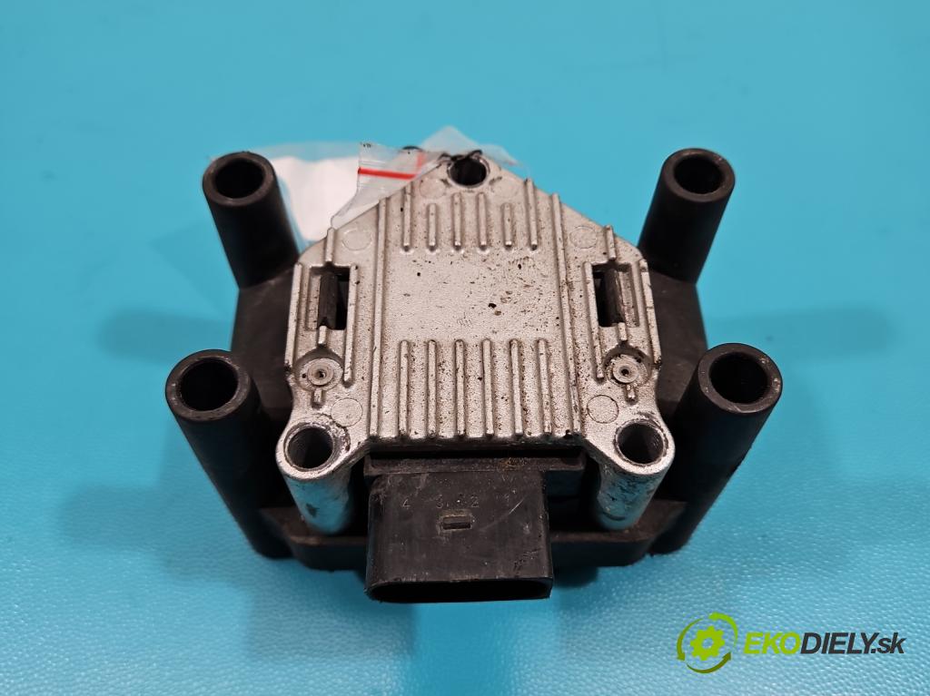 Vw Golf IV 1997-2003 1.6b 101 HP manual 74 kW 1598 cm3 3- cievka zapaľovacia  (Zapaľovacie cievky, moduly)