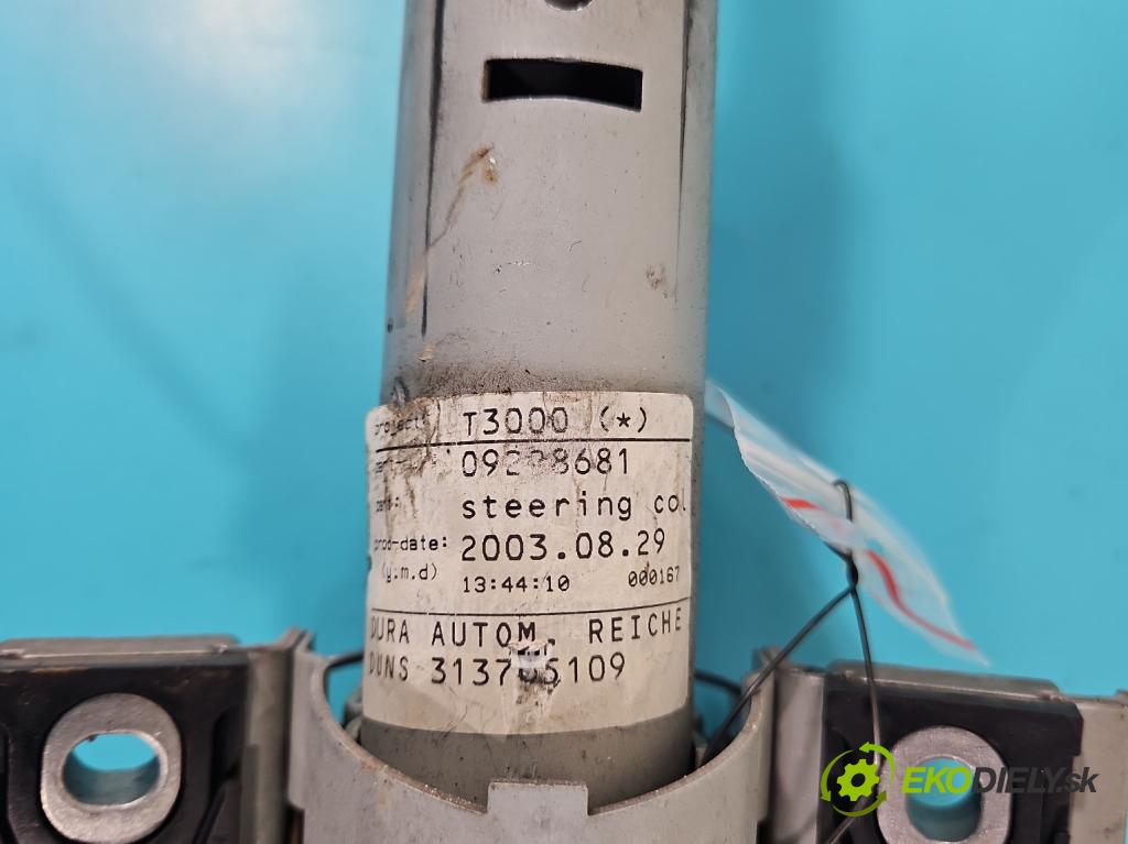 Opel Zafira A 1999-2005 2.0 DTI 101 HP manual 74 kW 1995 cm3 5- Stĺpik volant  (Tyč riadenia (volantu))