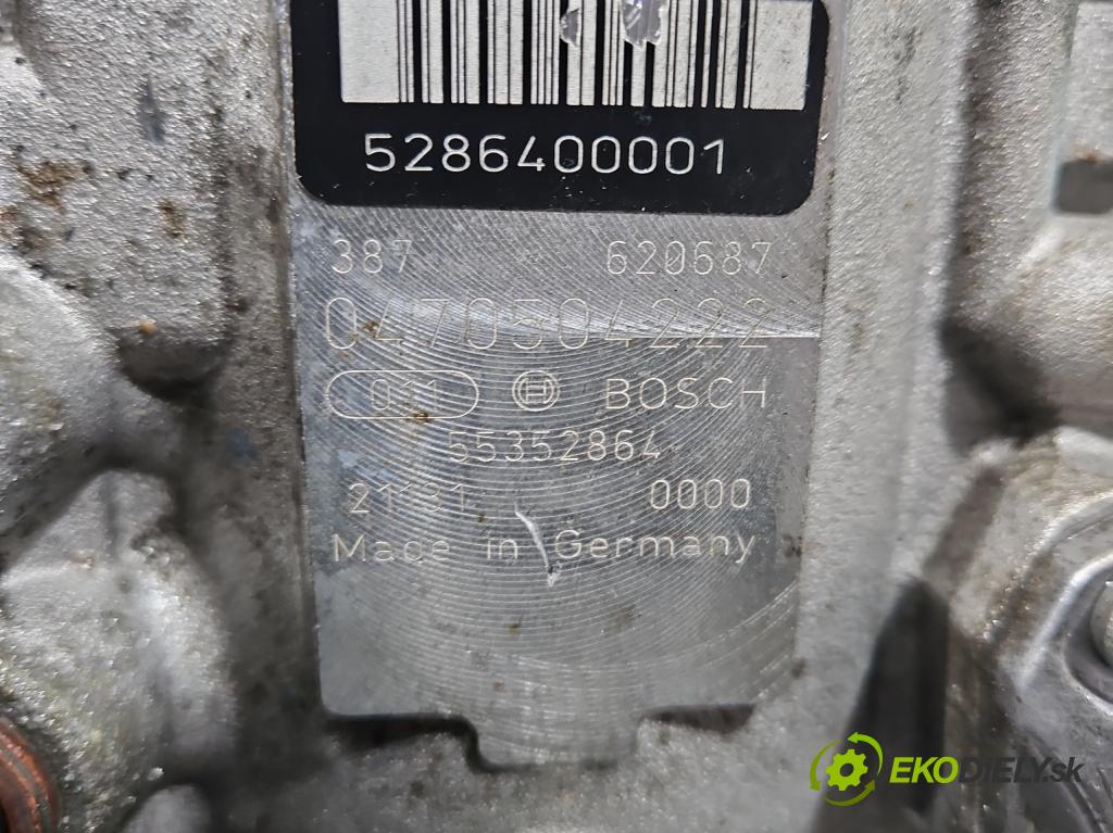 Opel Zafira A 1999-2005 2.0 DTI 101 HP manual 74 kW 1995 cm3 5- čerpadlo vstrekovacia 0470504222 (Vstrekovacie čerpadlá)