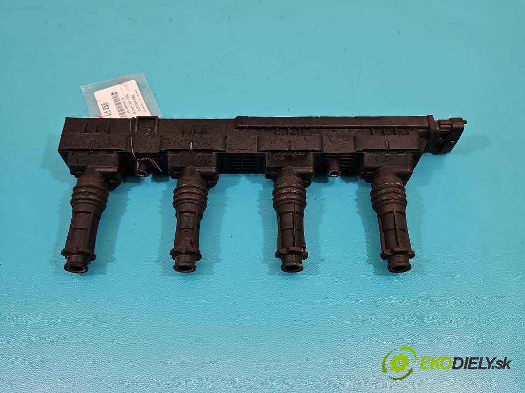 Opel Corsa C 2000-2006 1.2 16V 75 HP manual 55 kW 1199 cm3 3- cievka zapaľovacia 0221503472 (Zapaľovacie cievky, moduly)