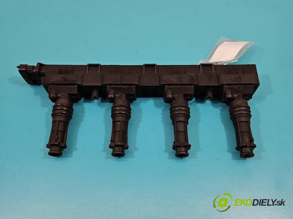 Opel Corsa C 2000-2006 1.2 16V 75 HP manual 55 kW 1199 cm3 3- cievka zapaľovacia 0221503472 (Zapaľovacie cievky, moduly)