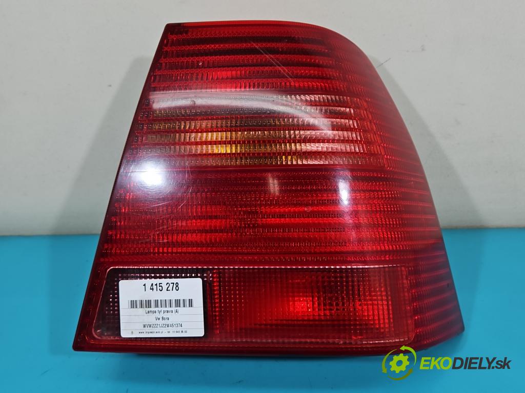Vw Bora 1.9 TDI 90 HP manual 66 kW 1896 cm3 4- svetlo / reflektor zadné pravé 1J5945096Q (Kľučka dverí ostatné)