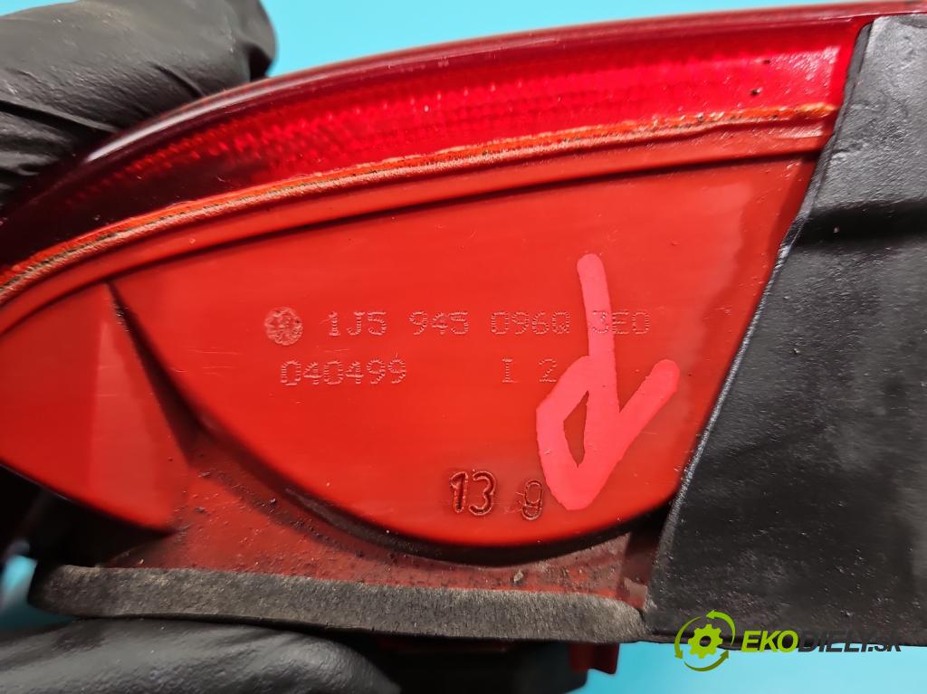 Vw Bora 1.9 TDI 90 HP manual 66 kW 1896 cm3 4- svetlo / reflektor zadné pravé 1J5945096Q (Kľučka dverí ostatné)