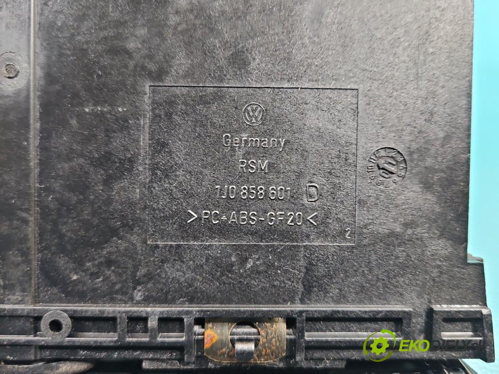 Vw Bora 1.9 TDI 90 HP manual 66 kW 1896 cm3 4- Rukojeť: na nápoje: 1J0858601D (Úchyt, držiak na nápoje)