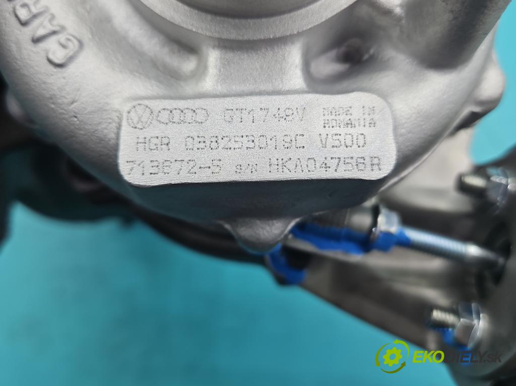 Vw Bora 1.9 TDI 90 HP manual 66 kW 1896 cm3 4- turbodúchadlo, turbo repasovaná 713672-5