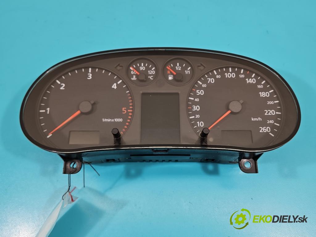 Audi A3 8L 1996-2003 1.9 TDI 131 HP manual 96 kW 1896 cm3 3- prístrojovka/ budíky 8L0920931JX (Prístrojové dosky, displeje)