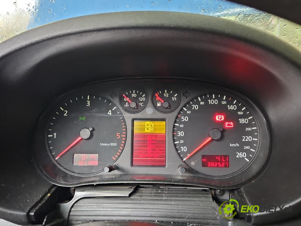 Audi A3 8L 1996-2003 1.9 TDI 131 HP manual 96 kW 1896 cm3 3- prístrojovka/ budíky 8L0920931JX (Prístrojové dosky, displeje)