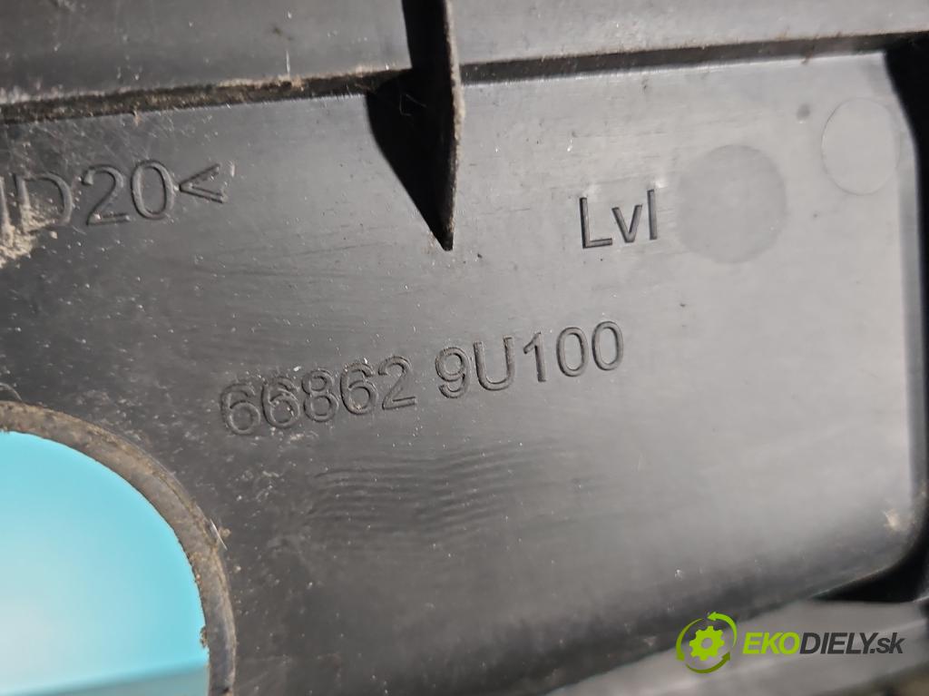 Nissan Note I 2006-2012 1.4 16V 88 HP manual 65 kW 1386 cm3 5- torpédo 668629U100 (Torpédo (plast pod čelným sklom))