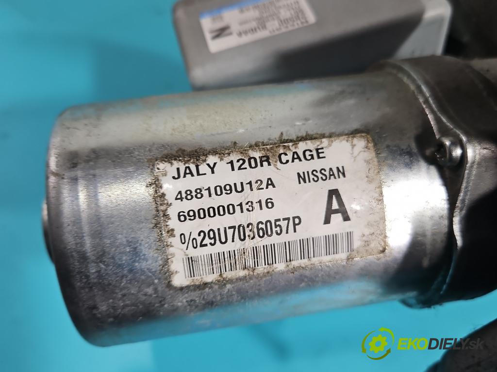 Nissan Note I 2006-2012 1.4 16V 88 HP manual 65 kW 1386 cm3 5- čerpadlo posilovač 488109U12A (Servočerpadlo, pumpa riadenia)