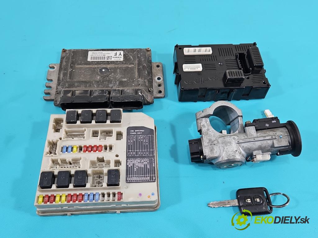 Nissan Note I 2006-2012 1.4 16V 88 HP manual 65 kW 1386 cm3 5- riadiaca jednotka motora MEC37-510