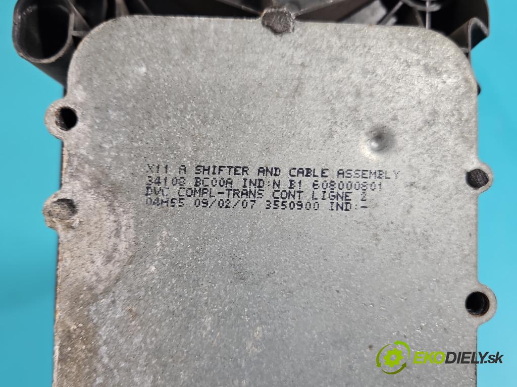 Nissan Note I 2006-2012 1.4 16V 88 HP manual 65 kW 1386 cm3 5- Páka: Změny: stupeň,rýchlosť 34108BC00A (Rýchlostná páka (kulisa))