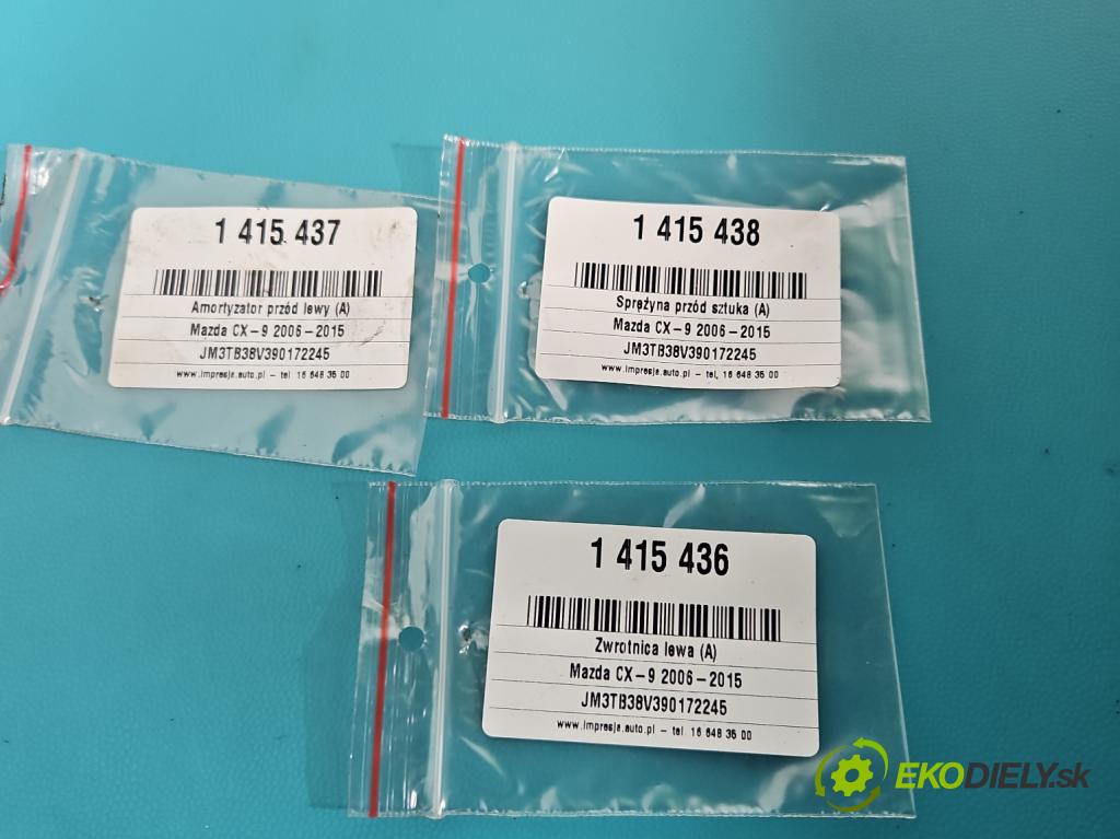 Mazda CX-9 2006-2015 3.7 V6 273KM: automatic 201 kW 3726 cm3 5- náboj ľavé  (Náboje)