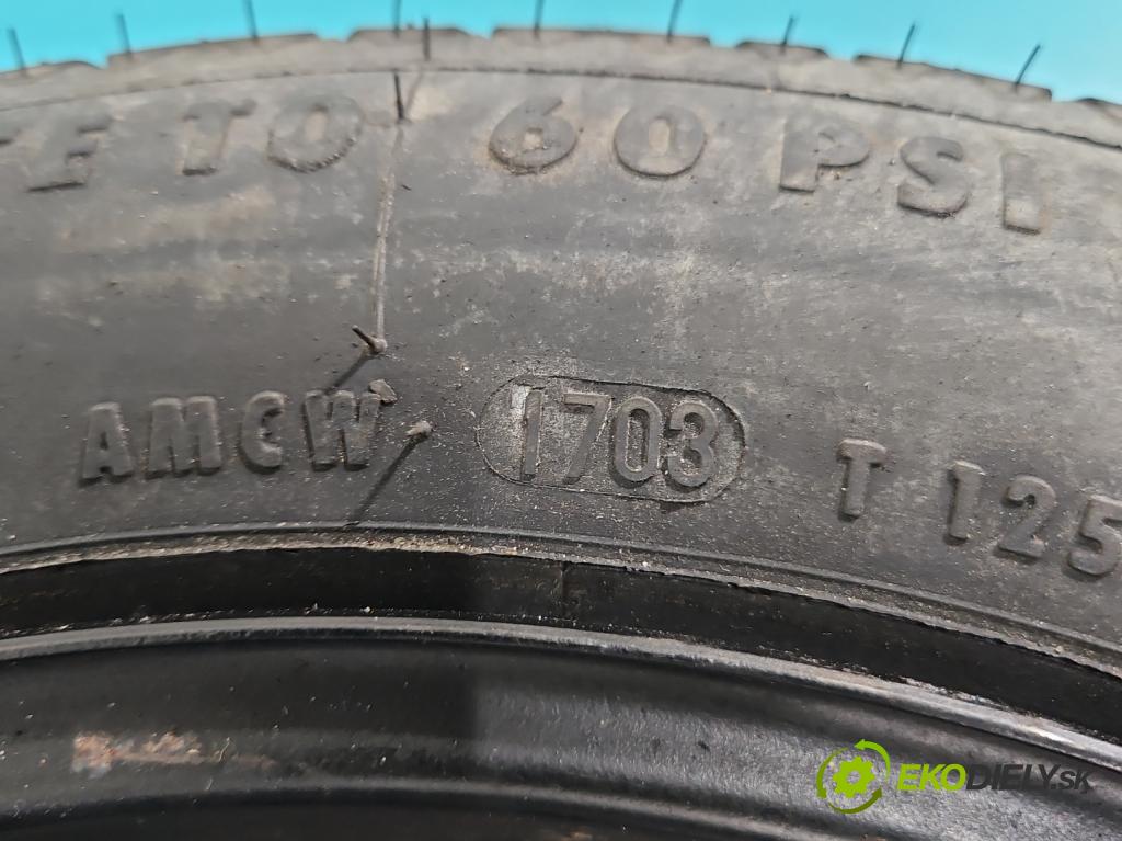 Alfa romeo 147 1.9 JTD 140 hp manual 103 kW 1910 cm3 5- kolo náhradní 15"