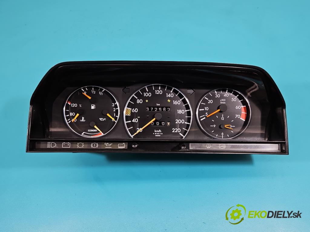 Mercedes 190 201 2.0 injekcia: mechanický 118 HP automatic 87 kW 1977 cm3 4- prístrojovka/ budíky 2015438121 (Prístrojové dosky, displeje)