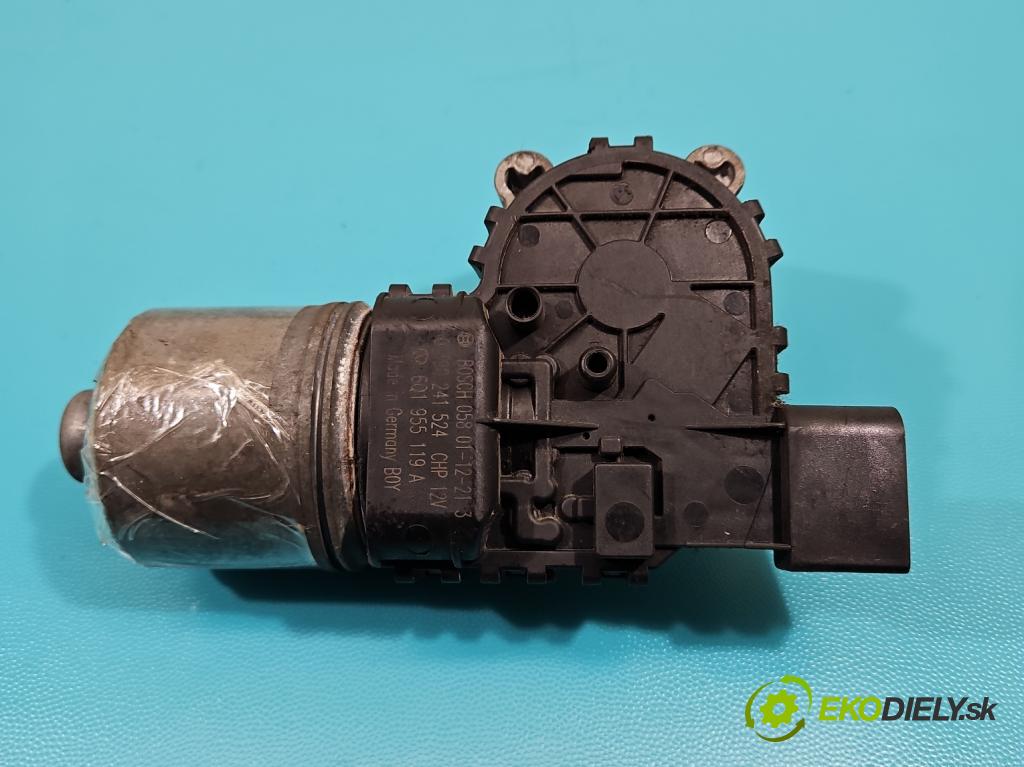 Vw Polo IV 9N 2001-2009 1.4 TDI 75 hp manual 55 kW 1422 cm3 3- motor stěračů přední 0390241524