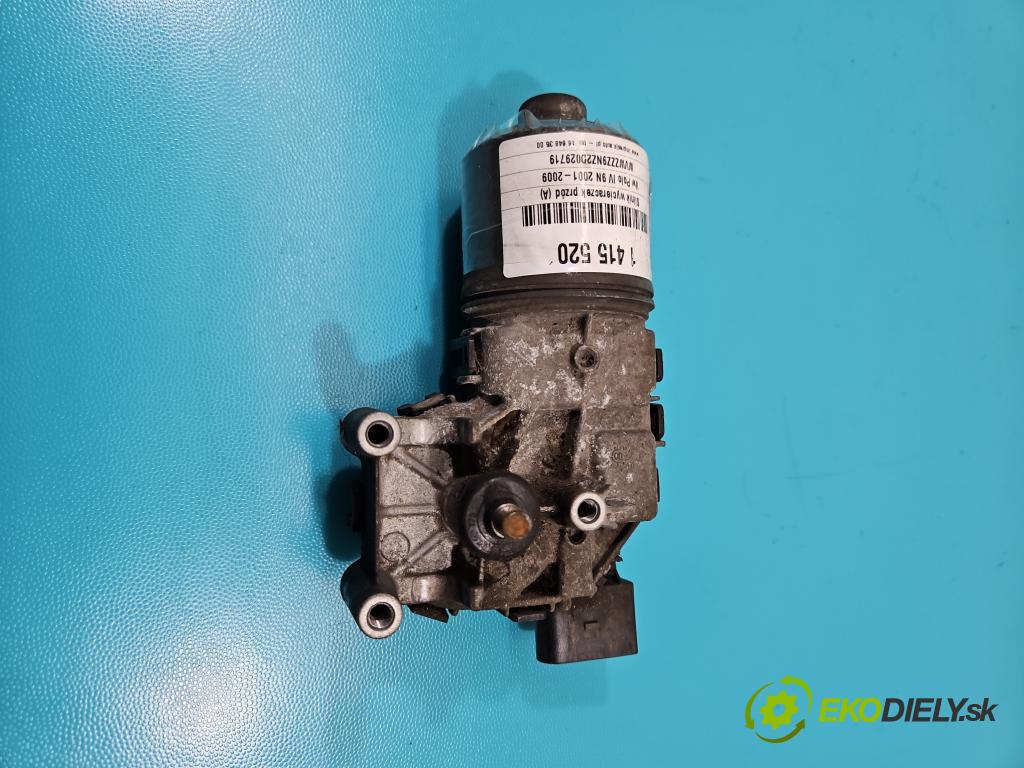 Vw Polo IV 9N 2001-2009 1.4 TDI 75 hp manual 55 kW 1422 cm3 3- motor stěračů přední 0390241524