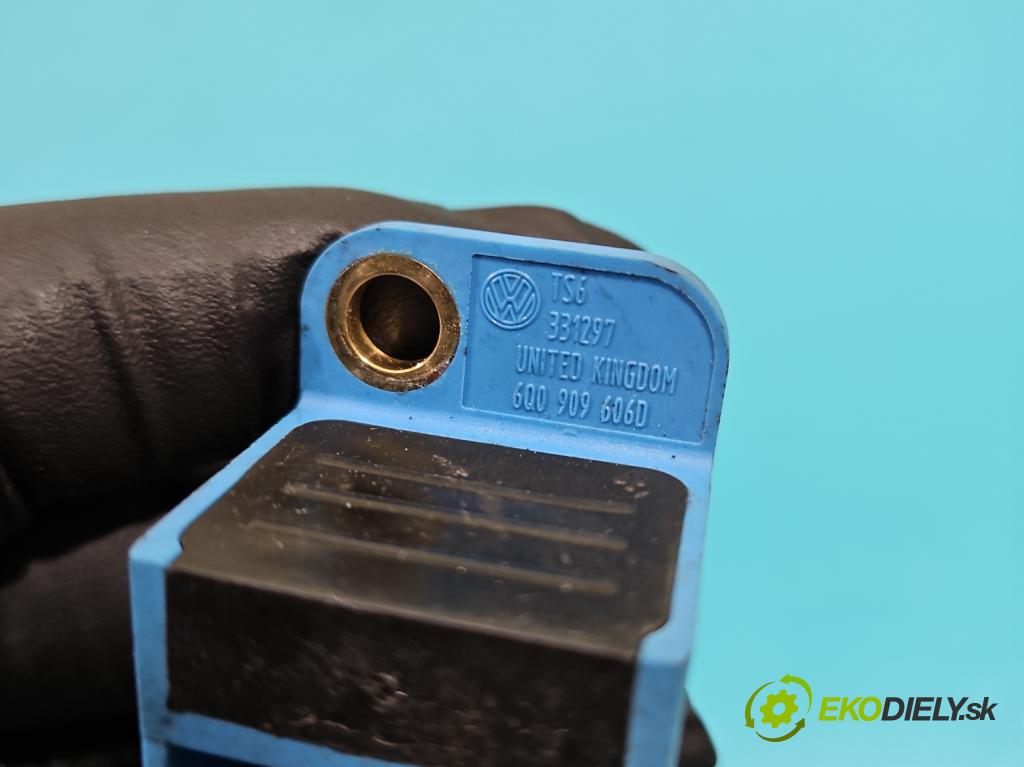 Vw Polo IV 9N 2001-2009 1.4 TDI 75 HP manual 55 kW 1422 cm3 3- snímač šokovat: 6Q0909606D (Snímače nárazu)