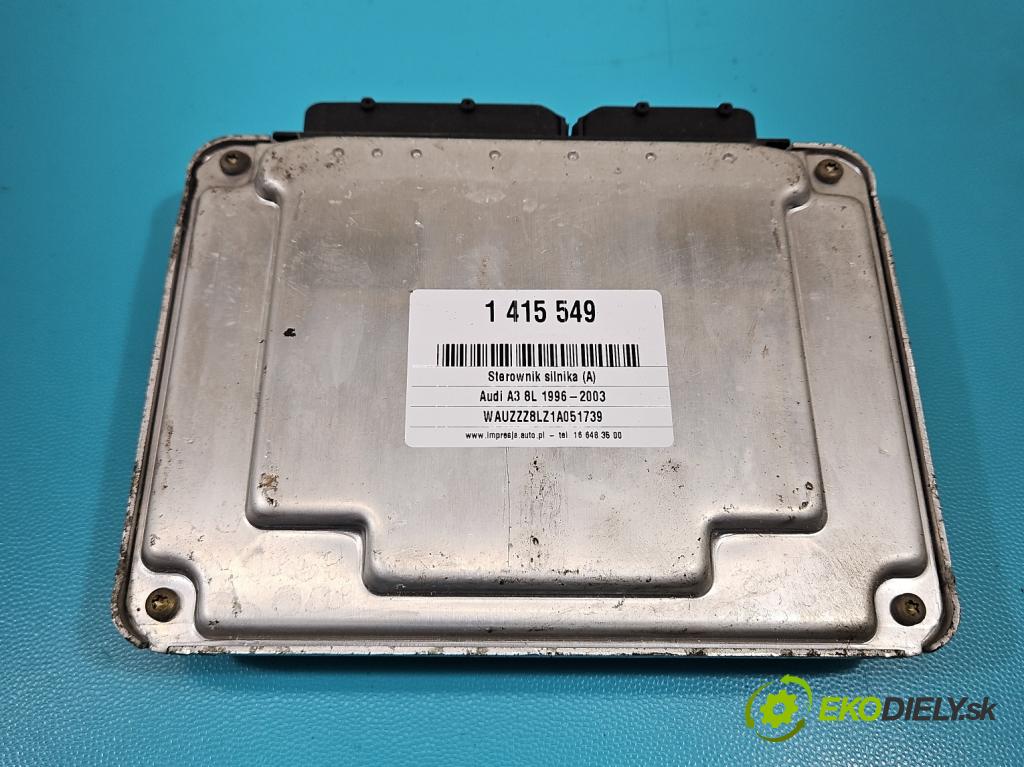Audi A3 8L 1996-2003 1.9 TDI 131 HP manual 96 kW 1896 cm3 3- riadiaca jednotka motora 038906019CK