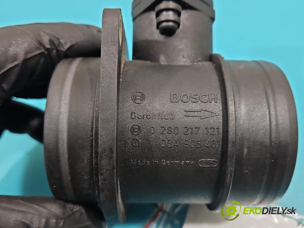 Seat Leon I 1999-2005 1.9 TDI 110 HP manual 81 kW 1896 cm3 5- průtokoměr: 0280217121 (Váhy vzduchu)