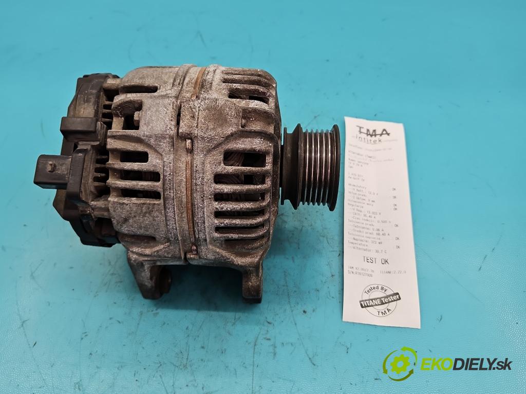 Vw Golf IV 1997-2003 1.4b: 75 HP manual 55 kW 1390 cm3 5- Alternator 037903025E (Alternátory)