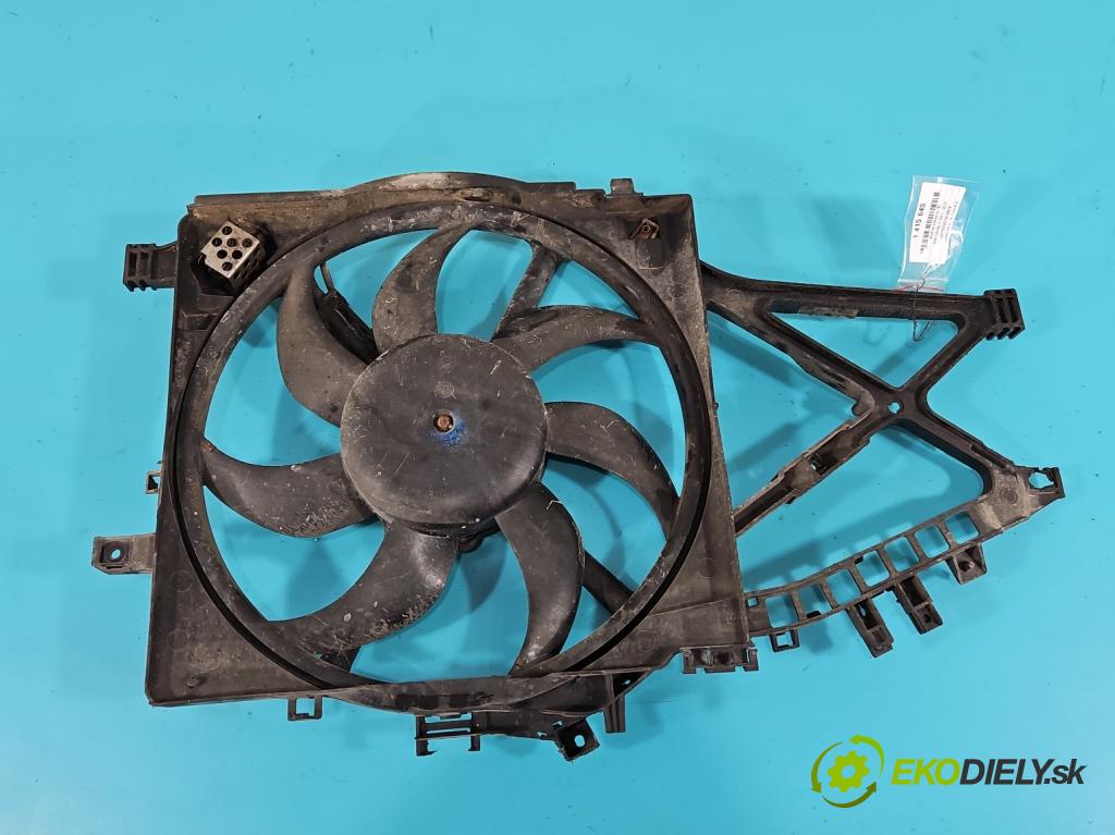 Opel Combo C 2001-2011 1.7 CDTI 101 HP manual 74 kW 1686 cm3 5- Ventilátor chladiča 