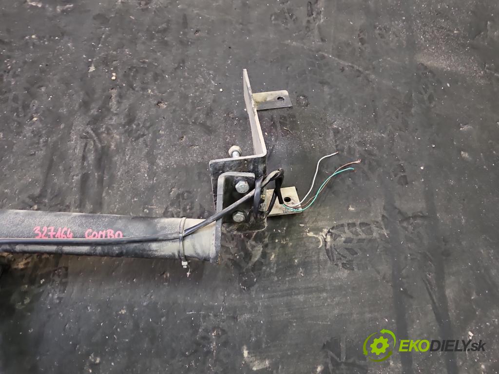 Opel Combo C 2001-2011 1.7 CDTI 101 hp manual 74 kW 1686 cm3 5- oko tažné  (Tažná zařízení)