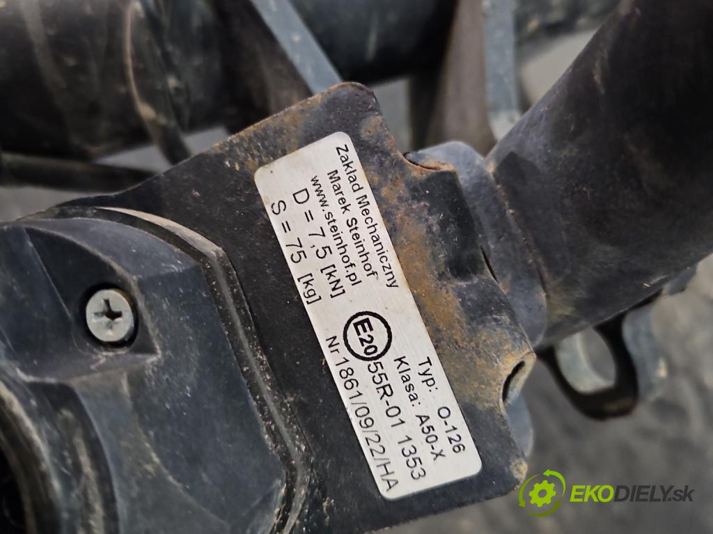 Opel Combo C 2001-2011 1.7 CDTI 101 hp manual 74 kW 1686 cm3 5- oko tažné  (Tažná zařízení)