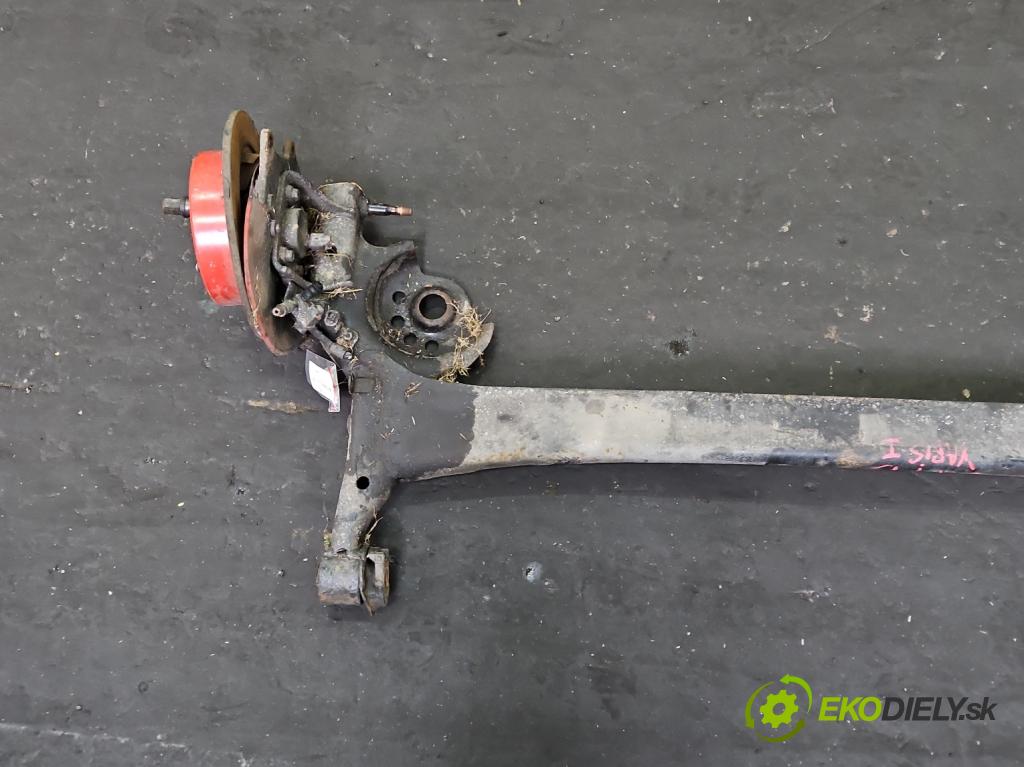 Toyota Yaris I 1999-2005 1.3 16V 87 hp manual 64 kW 1298 cm3 3- zadní výztuha  (Výztuhy zadní)