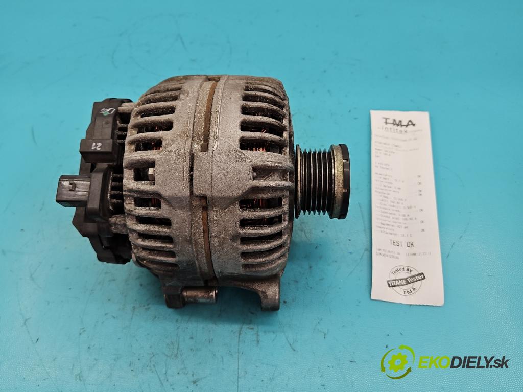 Vw Touran I 2003-2015 1.4 tsi 140 HP manual 103 kW 1390 cm3 5- Alternator 03C903023S (Alternátory)