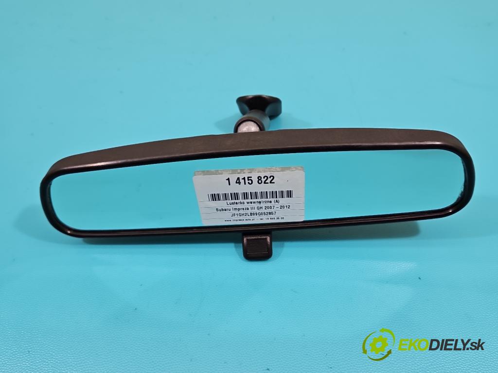 Subaru Impreza III GH 2007-2012 1.5 boxer 107 HP manual 79 kW 1498 cm3 5- zpětné zrcátko vnitřní  (Světla vnitřní)