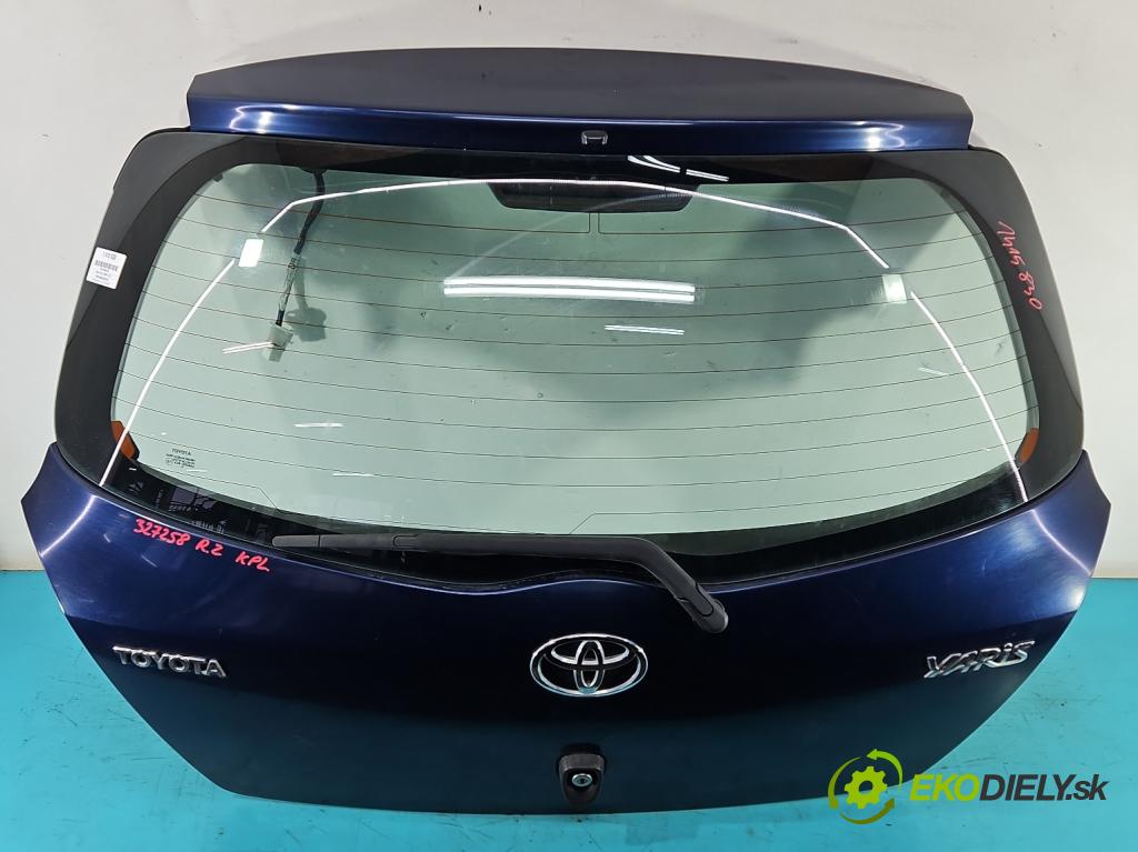 Toyota Yaris II 2005-2011 1.4 D4D 90 hp manual 66 kW 1364 cm3 5- zadní kufrové dveře  (Zadní kapoty)