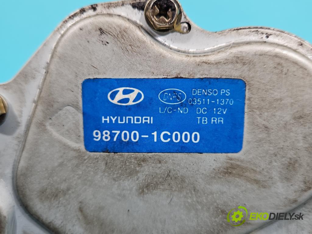 Hyundai Getz 1.1 12V 63 hp manual 46,4 kW 1086 cm3 3- motor stěrače zadní 98700-1C000