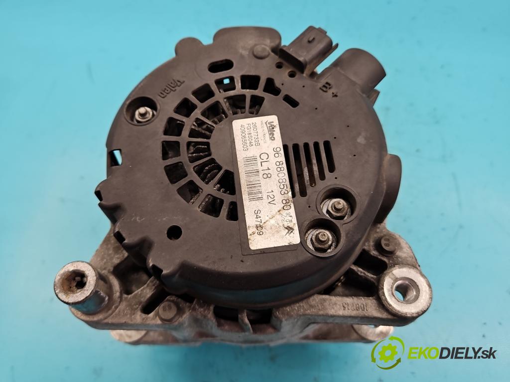 Citroen C5 II 2008-2017 2.0 hdi 140 HP manual 103 kW 1997 cm3 4- Alternator 9688085380 (Alternátory)