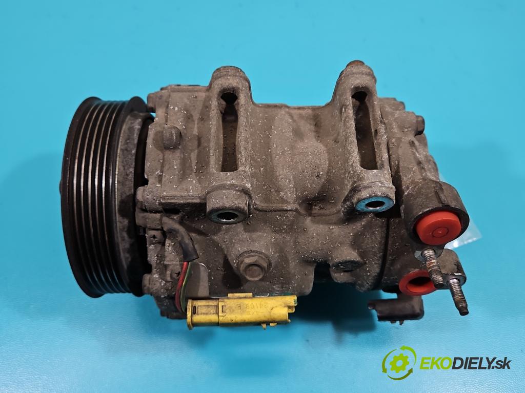 Citroen C5 II 2008-2017 2.0 hdi 140 HP manual 103 kW 1997 cm3 4- Kompresor: klimatizácie 9670022580 (Kompresory klimatizácie)
