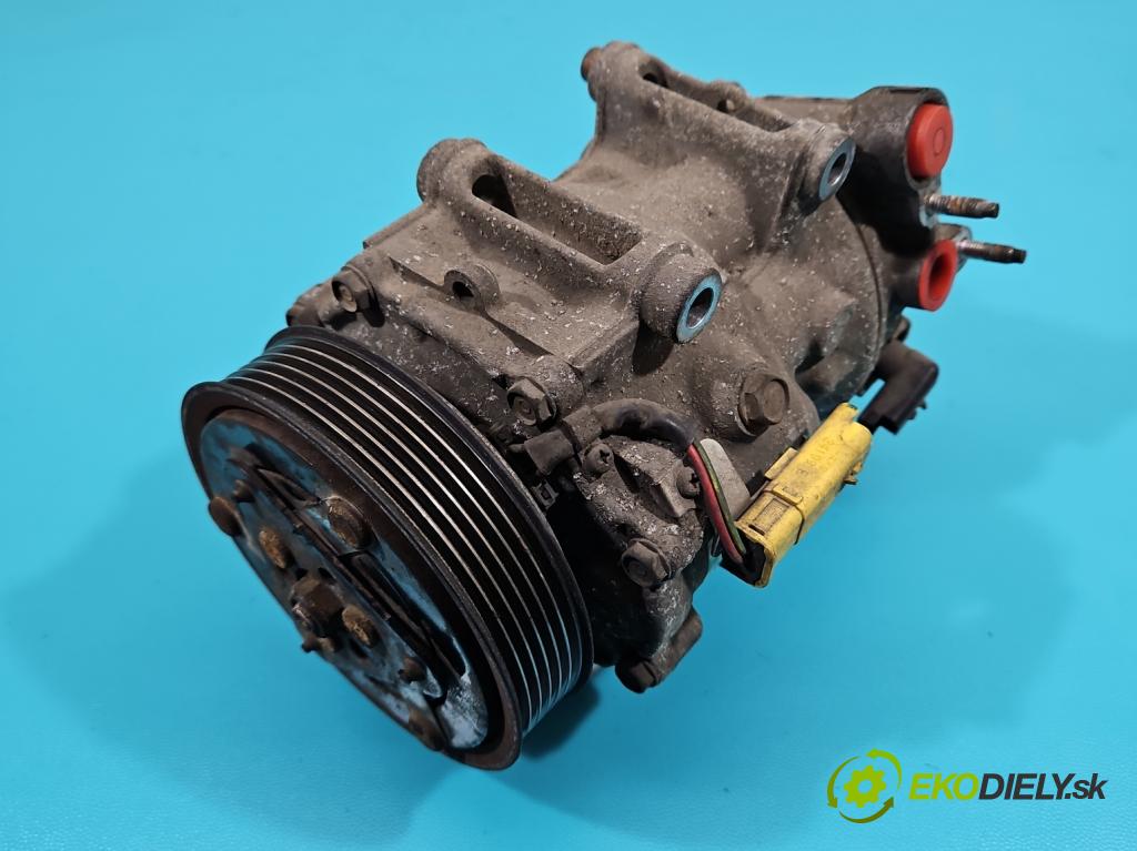 Citroen C5 II 2008-2017 2.0 hdi 140 HP manual 103 kW 1997 cm3 4- Kompresor: klimatizácie 9670022580 (Kompresory klimatizácie)