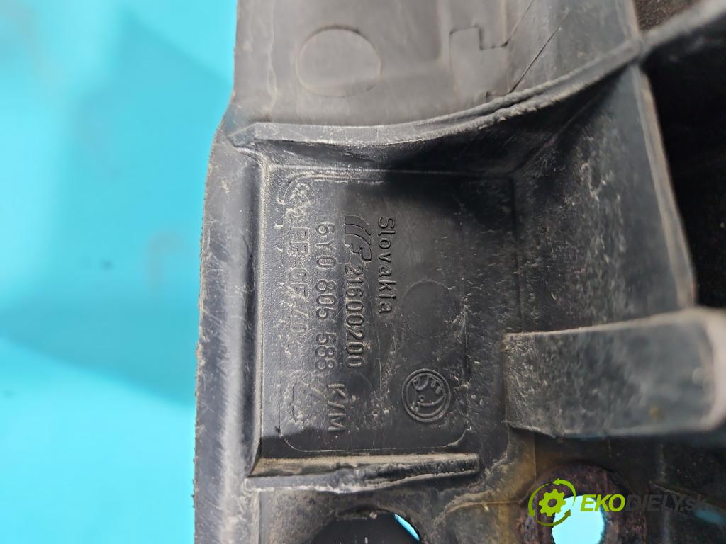 Skoda Fabia I 1999-2007 1.2 MNOHO: 54 hp manual 40 kW 1198 cm3 5- stěna přední 6Y0805588 (Výztuhy přední)