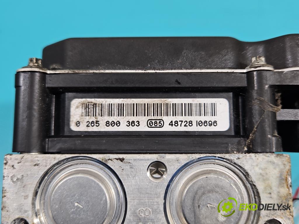 Skoda Fabia I 1999-2007 1.2 MNOHO: 54 HP manual 40 kW 1198 cm3 5- čerpadlo abs 0265231426 (Pumpy ABS)