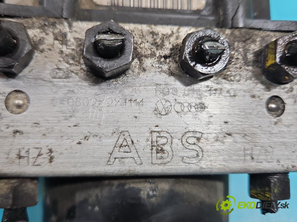 Skoda Fabia I 1999-2007 1.2 MNOHO: 54 HP manual 40 kW 1198 cm3 5- čerpadlo abs 0265231426 (Pumpy ABS)