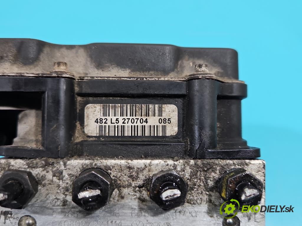 Skoda Fabia I 1999-2007 1.2 MNOHO: 54 HP manual 40 kW 1198 cm3 5- čerpadlo abs 0265231426 (Pumpy ABS)