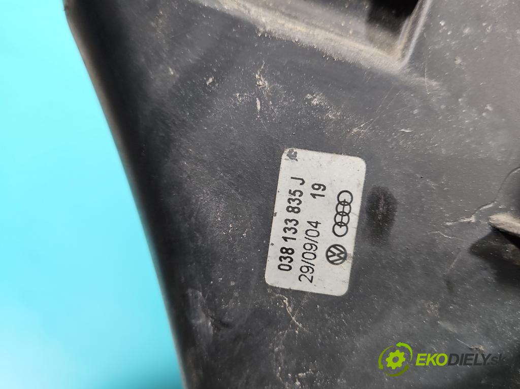 Audi A4 B6 2000-2004 1.9 TDI (AVF) 131 HP manual 96 kW 1896 cm3 4- obal filtra vzduchu 03G133837 (Obaly filtrov vzduchu)