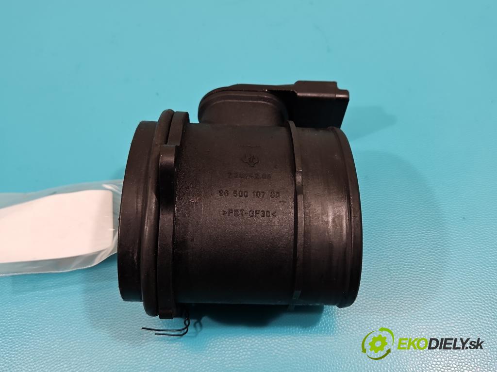 Peugeot 307 1.6 HDI 90 HP manual 66 kW 1560 cm3 5- průtokoměr: 72834204 (Váhy vzduchu)