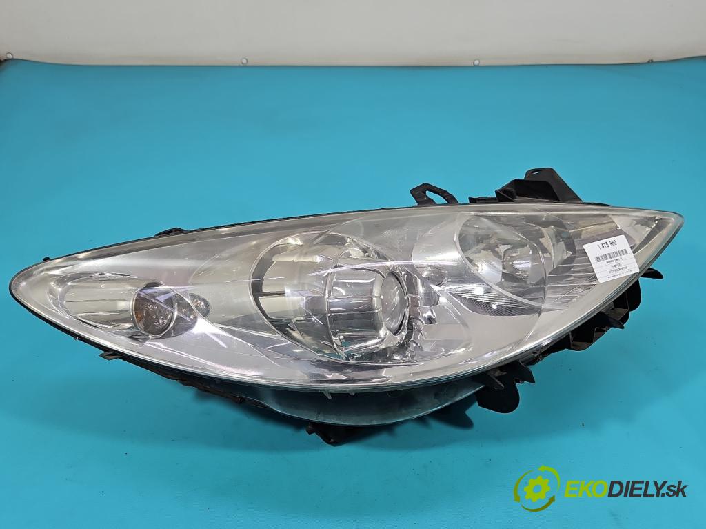 Peugeot 307 1.6 HDI 90 HP manual 66 kW 1560 cm3 5- Reflektor: pravý 9655764280 (Pravé)