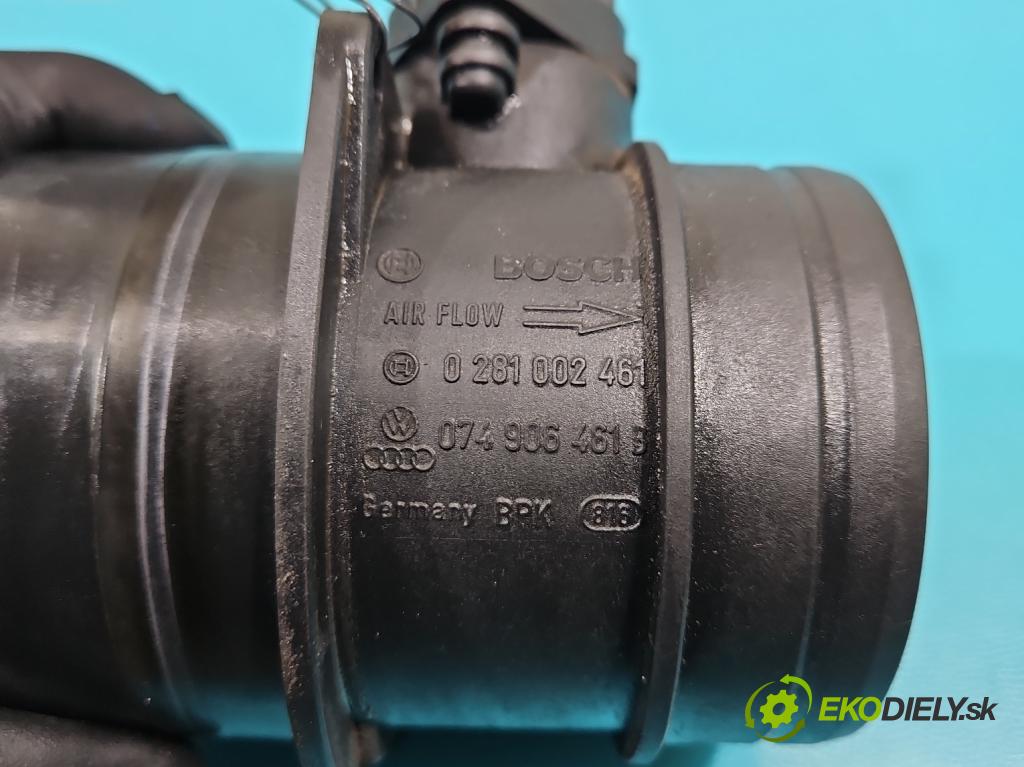Audi A4 B6 2000-2004 1.9 TDI (AVF) 131 HP manual 96 kW 1896 cm3 4- průtokoměr: 0281002461 (Váhy vzduchu)