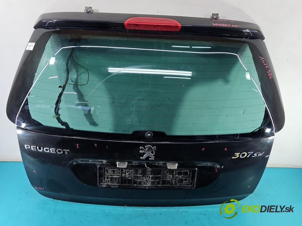 Peugeot 307 1.6 HDI 90 hp manual 66 kW 1560 cm3 5- zadní kufrové dveře  (Zadní kapoty)