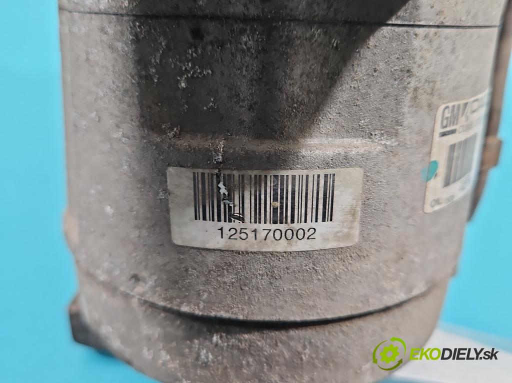 Opel Insignia A 2008-2017 1.6 T 179KM manual 132 kW 1598 cm3 4- Kompresor: klimatizácie 22751939 (Kompresory klimatizácie)