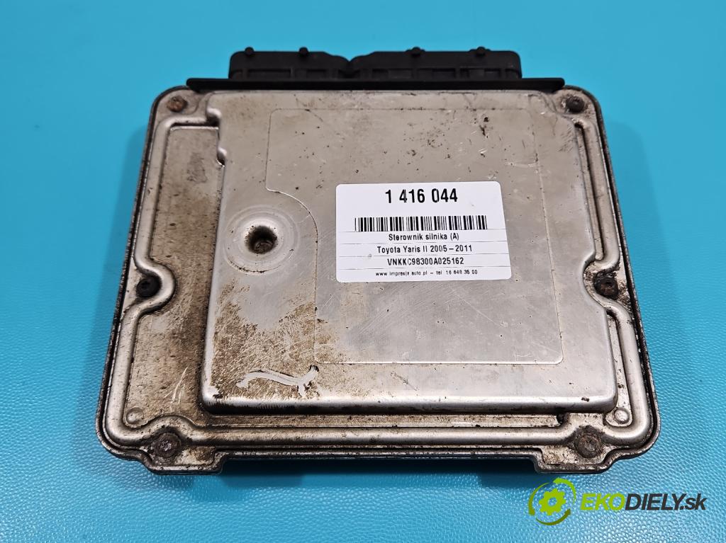 Toyota Yaris II 2005-2011 1.4 D4D 90 HP manual 66 kW 1364 cm3 5- riadiaca jednotka motora 0281012322