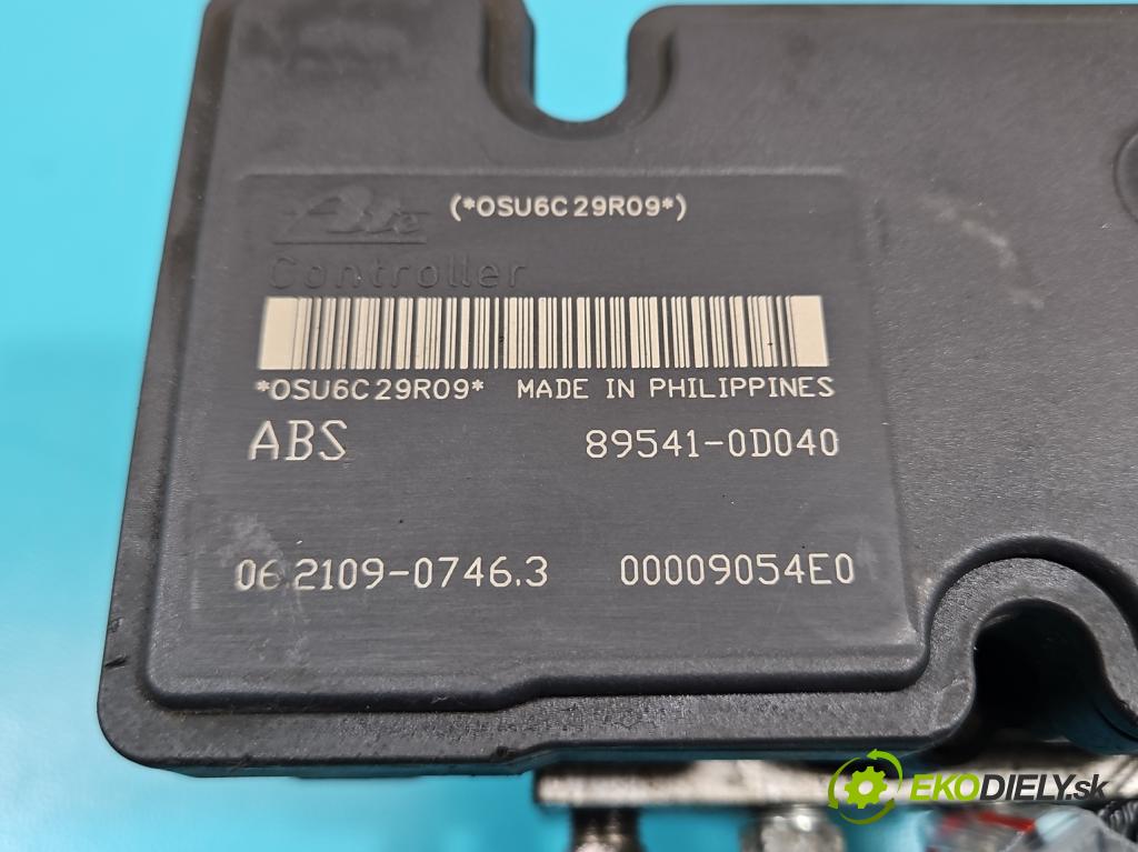 Toyota Yaris II 2005-2011 1.4 D4D 90 HP manual 66 kW 1364 cm3 5- čerpadlo abs 44510-0D030 (Pumpy ABS)