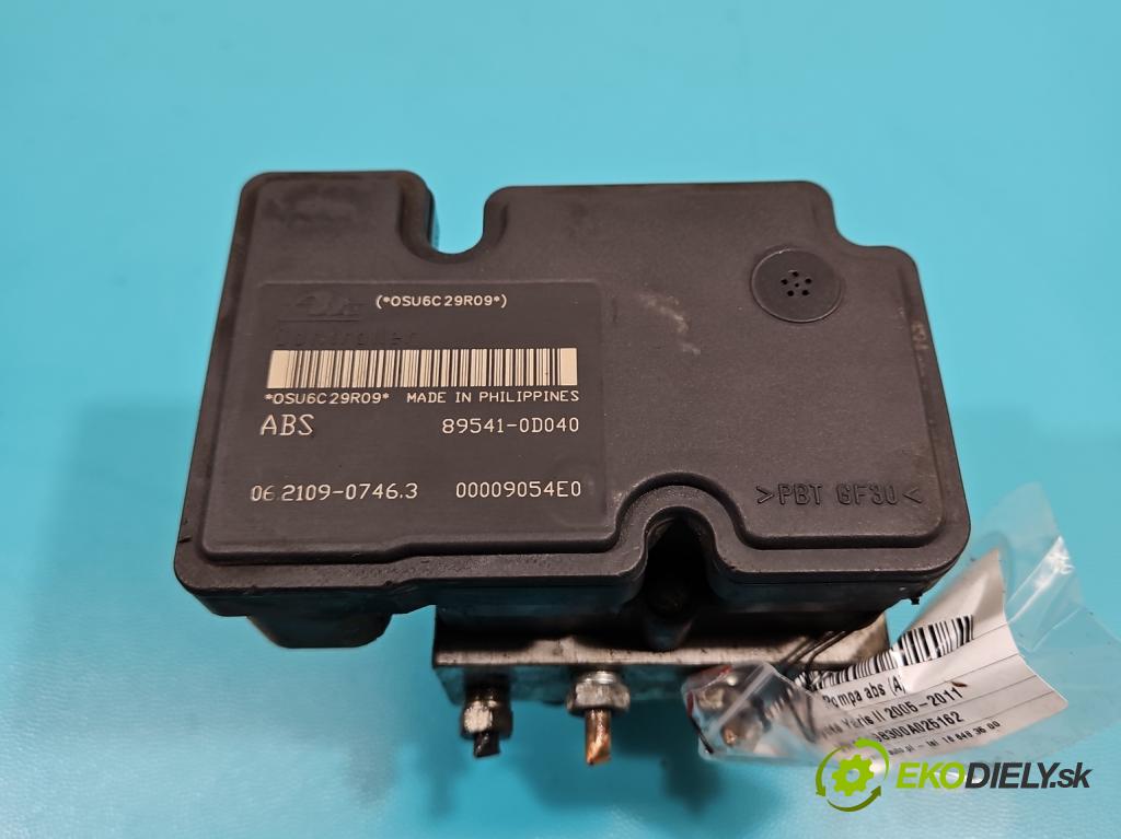 Toyota Yaris II 2005-2011 1.4 D4D 90 HP manual 66 kW 1364 cm3 5- čerpadlo abs 44510-0D030 (Pumpy ABS)